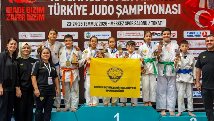 Minik Judoculardan 8 Madalya