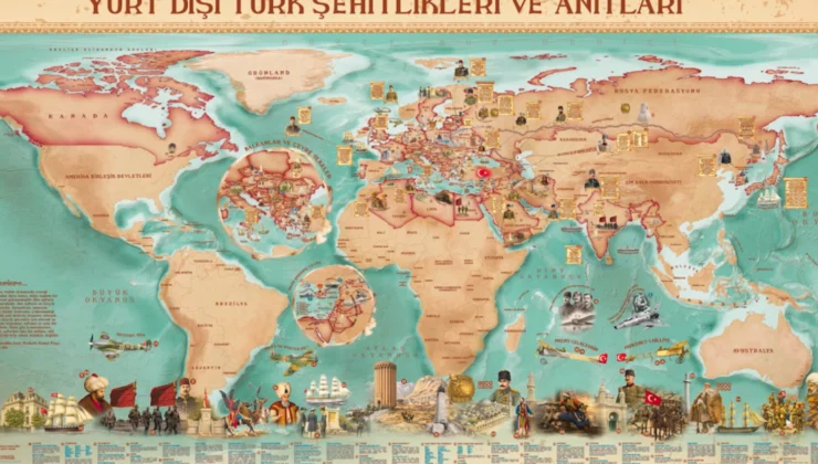 Msb'Den Dijital Şehitlik Haritası… 48 Ülkedeki 172 Şehitlik Ve Anıt Tek Platformda