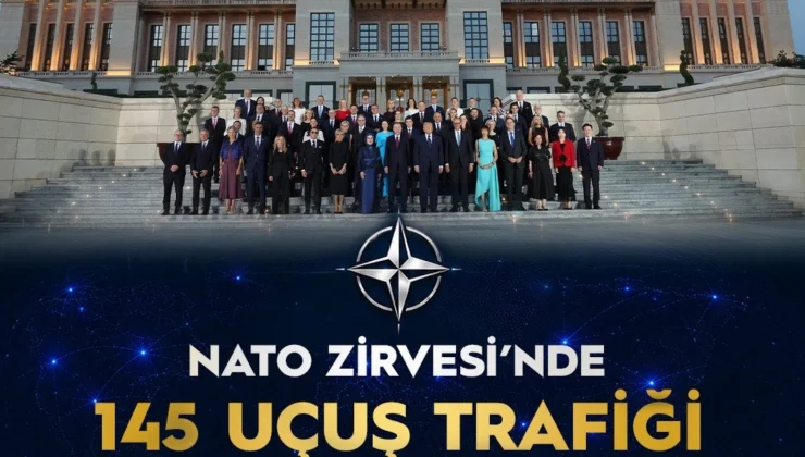 Nato Zirvesi'Nde Ankara'Da 145 Uçuş Hareketi Gerçekleşti