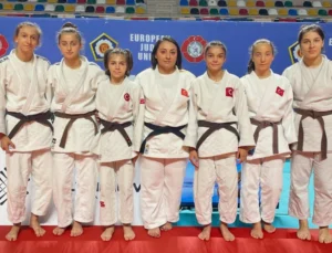 Osmangazi'Nin Milli Judocuları Avrupa Kupası'Nda