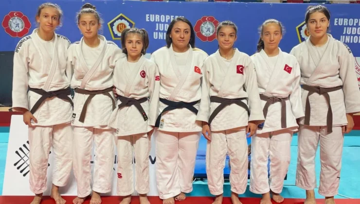 Osmangazi'Nin Milli Judocuları Avrupa Kupası'Nda