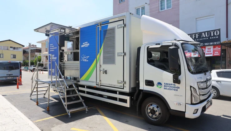 Sakarya'Nın Mobil Ikram Aracı Hizmete Hazır