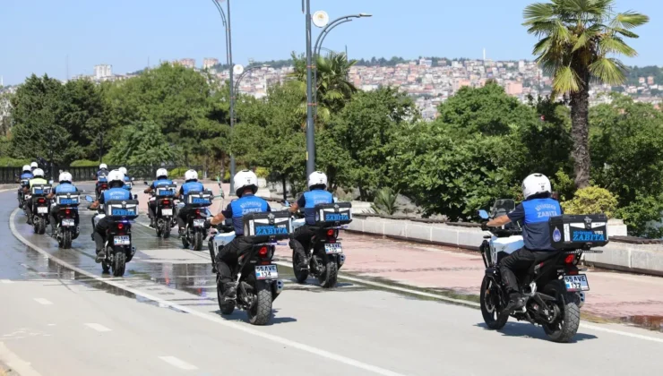 Samsun’da Motosikletli Zabıta Dönemi