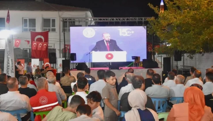Sason 15 Temmuz'Un 10. Yılında Da Meydanlardaydı
