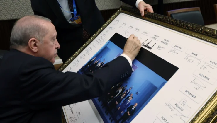 Son Imzayı Cumhurbaşkanı Erdoğan Attı