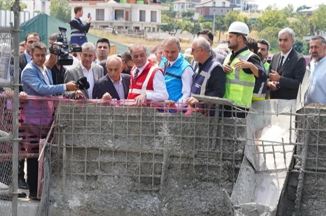 Beylikdüzü'Nde Gürpınar Yağmur Suyu Tüneli Için Temel