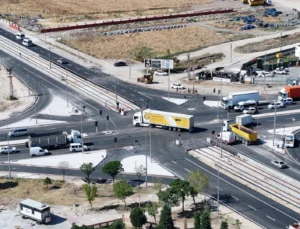 Konya'Da Tramvay Hattı Güzergahında Altyapı Yenilemesi