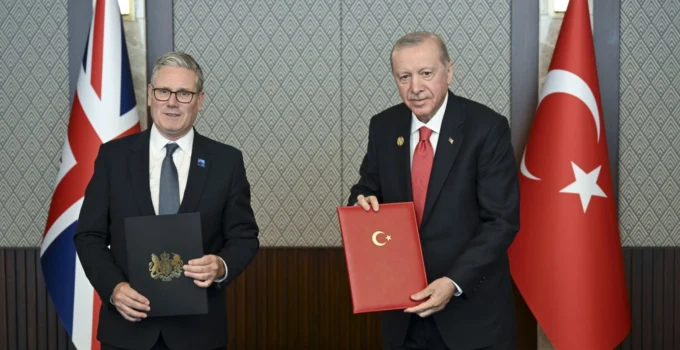 Türkiye Ve Birleşik Krallık’tan Tarihi Güvenlik Ve Savunma Ortaklığı Adımı