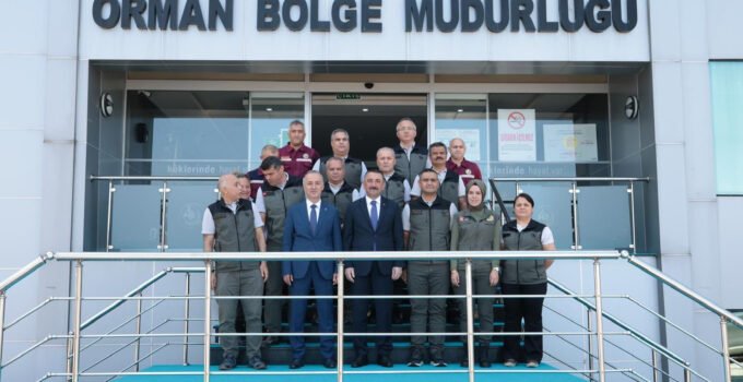 Vali Hacıbektaşoğlu’ndan Orman Bölge Müdürlüğü’ne Ziyaret
