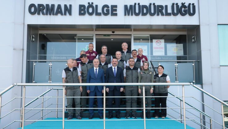 Vali Hacıbektaşoğlu’ndan Orman Bölge Müdürlüğü’ne Ziyaret