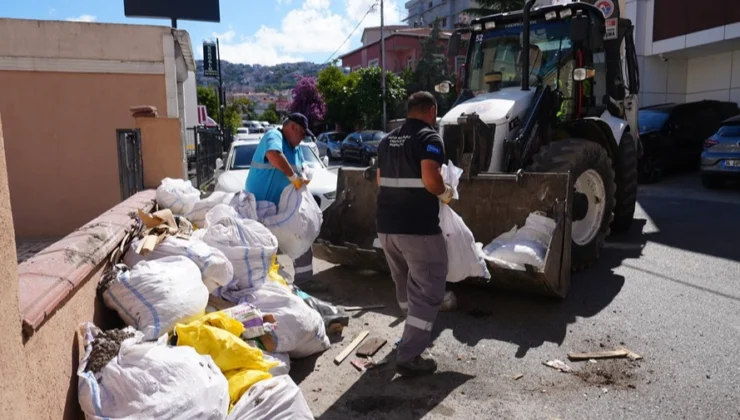 Zümrütevler’de Kapsamlı Temizlik Mesaisi