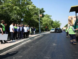Bursa Panayır'In Altyapı Ve Yollarına Büyükşehir Eli