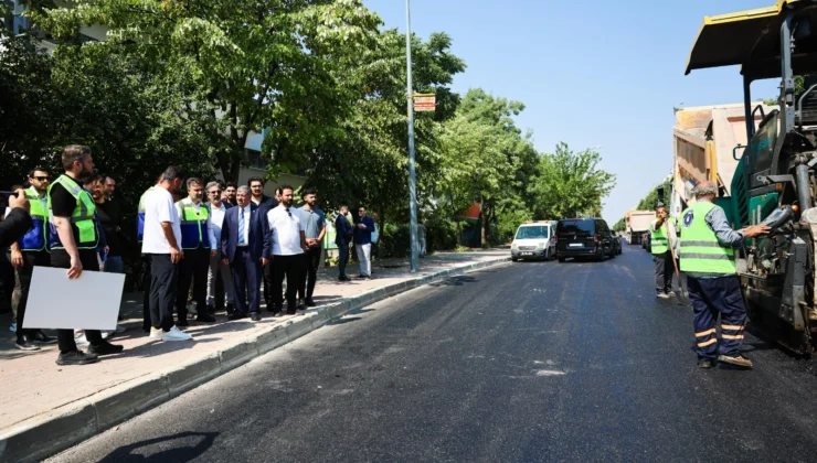 Bursa Panayır'In Altyapı Ve Yollarına Büyükşehir Eli