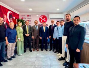 AK Parti heyetinden MHP Zonguldak teşkilatına ziyaret
