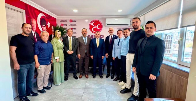 AK Parti heyetinden MHP Zonguldak teşkilatına ziyaret