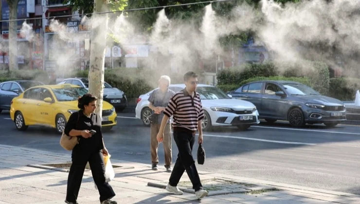 Ankara Büyükşehir'Den Başkentlilere Özel Serinletme Sistemi