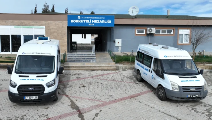 Antalya Büyükşehir Cenaze Hizmetlerini Güçlendiriyor