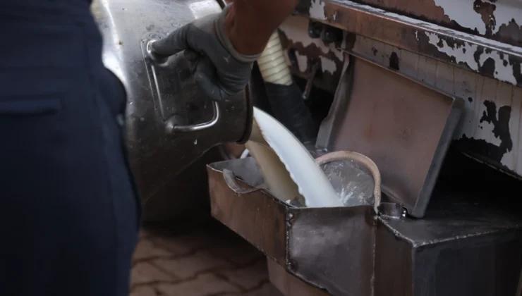 Antalya'Da Süt Üreticilerine Tank Desteği
