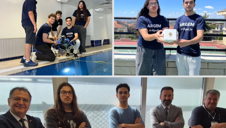Argem Lisesi Öğrencilerinden Bilim Ve Teknolojide Çifte Başarı