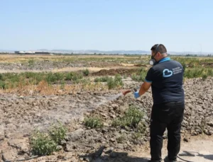 Balıkesir'De Ilaçlama Ekipleri Sahada