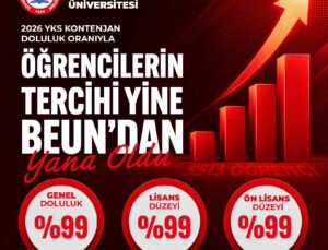 BEUN, 2026 YKS Yerleştirmelerinde Yüzde 99 Doluluk Oranına Ulaştı