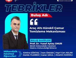 BEUN Mühendislik Fakültesinde Geliştirilen Yenilikçi Buluş Patent Almaya Hak Kazandı