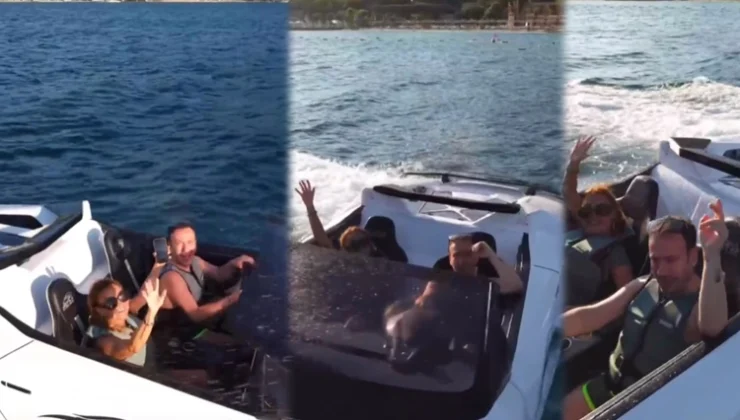 Bodrum’da Ferrari’li Deniz Keyfi!