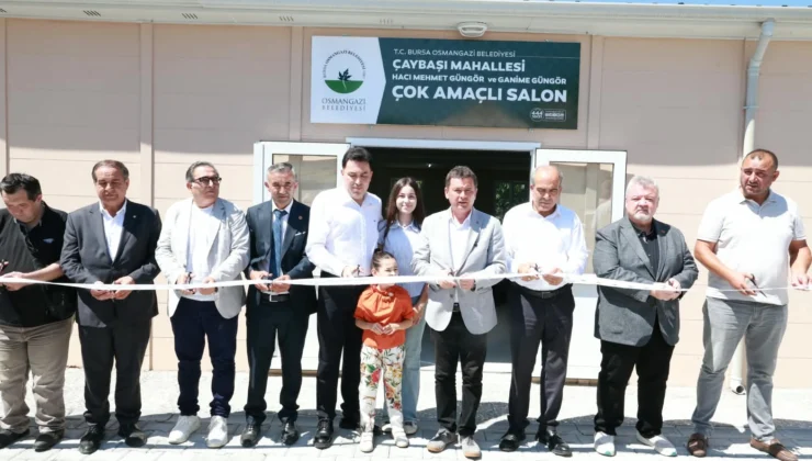 Bursa Osmangazi Belediyesi’nden Çok Amaçlı Salon Hizmeti