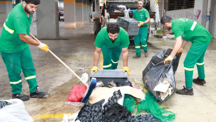 Bursa Osmangazi’de Pazarlardan Aylık 600 Ton Atık Toplanıyor