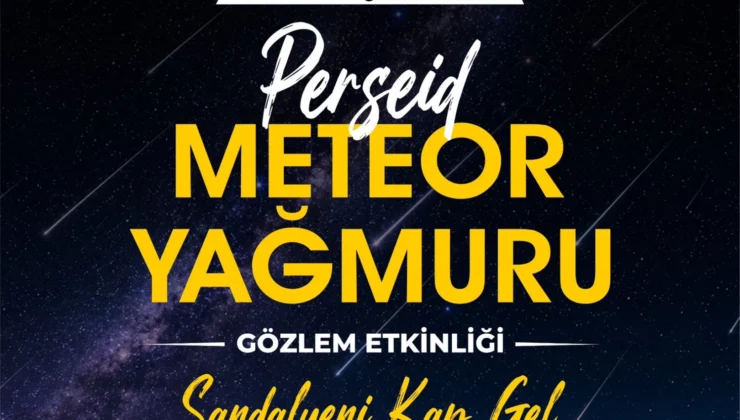Bursa Yenişehir'De Gözler Gökyüzüne Çevrilecek