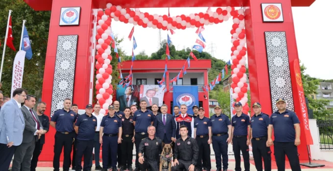 Çarşıbaşı Modern Itfaiye Merkezine Kavuştu
