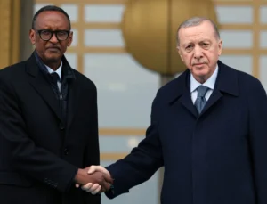 Cumhurbaşkanı Erdoğan Ile Kagame Ile Görüştü