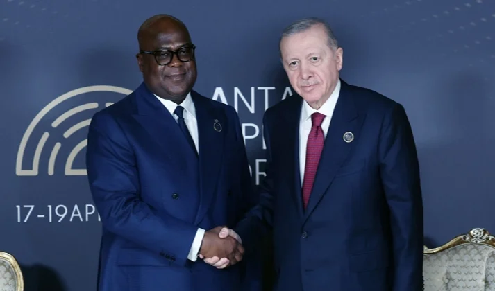 Cumhurbaşkanı Erdoğan Kongolu Mevkidaşı Ile Telefonla Görüştü
