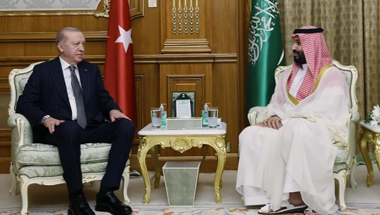 Cumhurbaşkanı Erdoğan, Mekke'De Veliaht Prens Muhammed Bin Selman Ile Görüştü