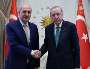 Cumhurbaşkanı Erdoğan, Tbmm Başkanı Kurtulmuş’u Kabul Etti