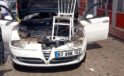 Devrek’te yanan otomobil itfaiyenin erken müdahalesiyle kurtarıldı