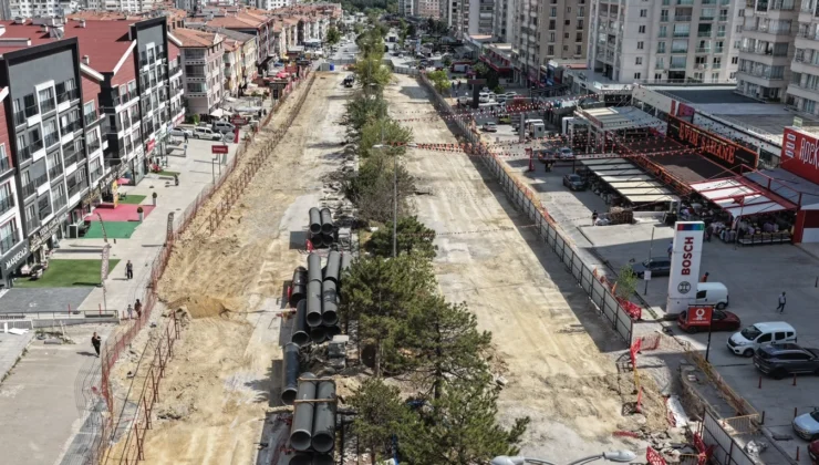 Dikimevi-Natoyolu Hattı Tüm Hızıyla Ilerliyor