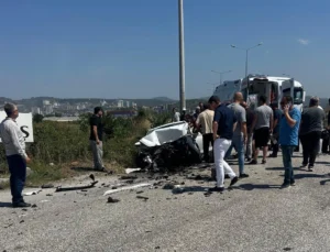 Düzce Kuzey Çevre Yolu'Nda Kaza: 1 Yaralı