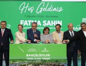 Gaziantep’te Bin Konut Için Anahtar Teslimi Yapıldı… 5 Bin Konutluk Projeye Temel