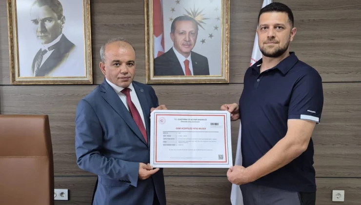 Gemi Acenteliğinde Yeni Dönem… İlk A Sınıfı Yetki Belgesi Verildi