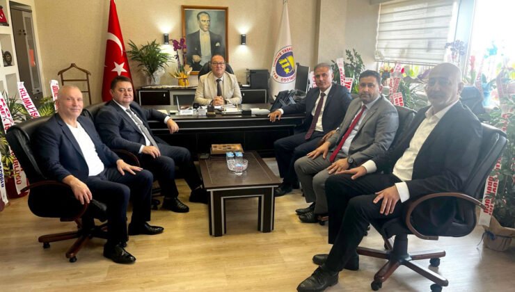 GMİS yönetiminden Değirmenci ve Bük’e hayırlı olsun ziyareti