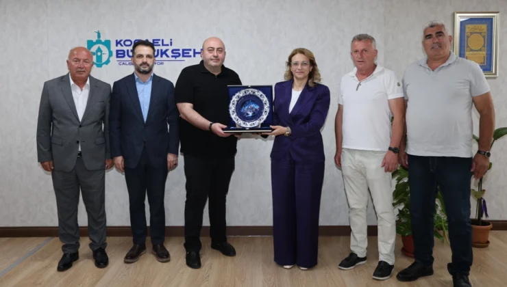 Gürcistan Kutaisi Heyetinden Kocaeli Büyükşehir’e Ziyaret