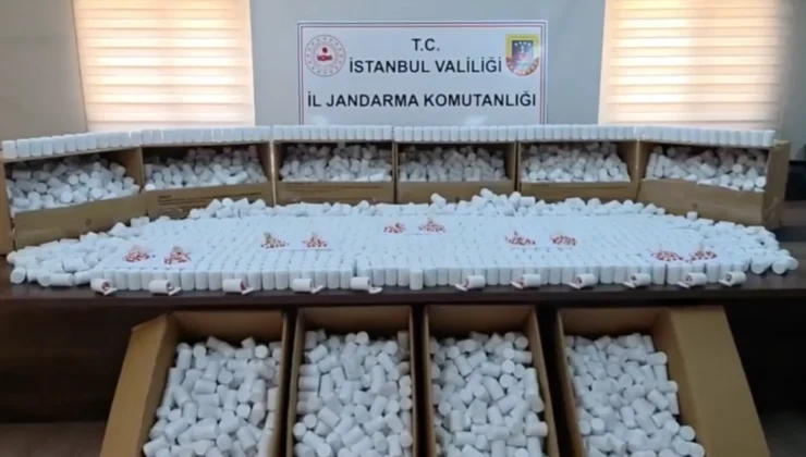 İstanbul'Da 257 Bin 850 Uyuşturucu Hap Ele Geçirildi