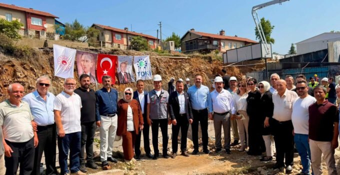Kilimli’de 367 konutluk TOKİ projesinin temeli atıldı