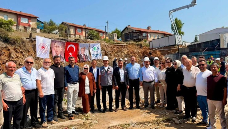 Kilimli’de 367 konutluk TOKİ projesinin temeli atıldı
