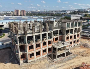 Kocaeli Çayırova’nın Yeni Meslek Lisesinin Kaba Inşaatında Sona Gelindi