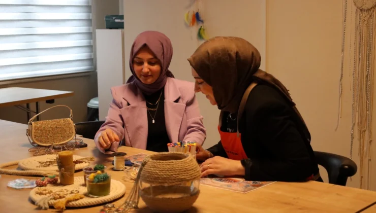 Kocaeli'De Anne Şehir Ile Cesaret Kazandı, Kendi Işini Kurdu