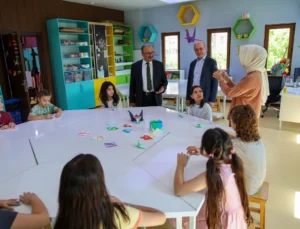Konya Selçuklu'Da Kaymakam Candan'Dan Öğrenme Ortamlarına Inceleme