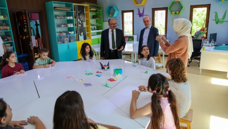 Konya Selçuklu'Da Kaymakam Candan'Dan Öğrenme Ortamlarına Inceleme