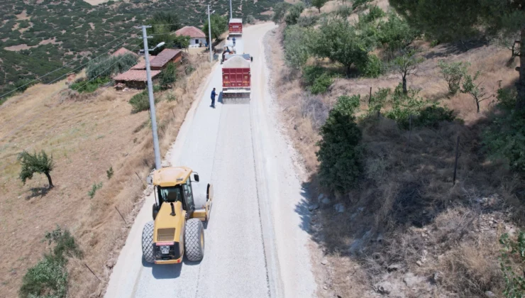 Manisa Büyükşehir’den Kula’da 12,5 Kilometrelik Yol Hamlesi